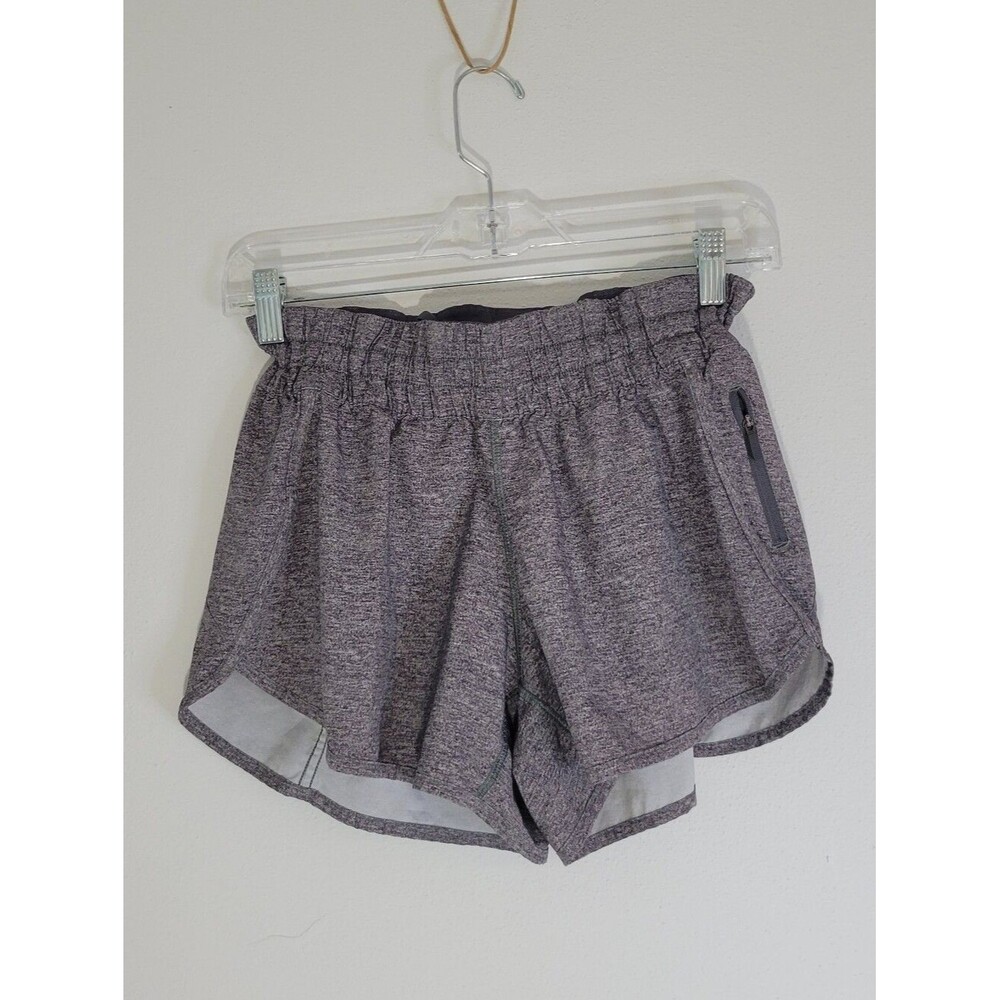 Lululemon‎ athletica Women’s Size 10 Heathered Gray Running Shorts.
